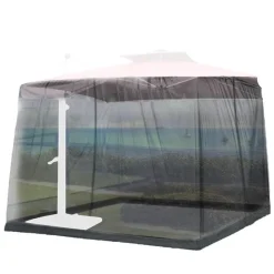 Adventure Basecamp Camping Im Freien|Outdoor-Artikel-Moskitonetz für Terrassenschirme – Insektenschutz für den Außenbereich