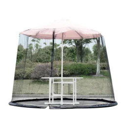 Adventure Basecamp Camping Im Freien|Outdoor-Artikel-Moskitonetz für Terrassenschirme – Insektenschutz für den Außenbereich