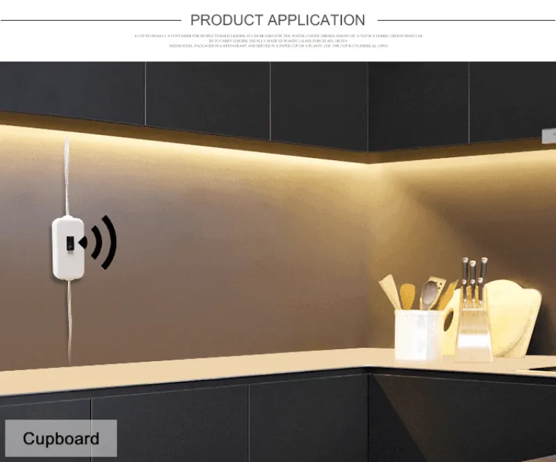 Comfort u0026 Style Beleuchtung-Motion Sensor LED Night Light - Bright Kitchen Lighting