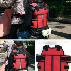 Wilderness Haven Outdoor-Artikel|Camping Im Freien-Motorrad-Sicherheitsgurt für Kinder – Schützender Kindersitzgurt