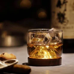 The Culinary Kit Küche & Esszimmer-Mountain Whiskey-Gläser – Charmantes Whisky-Becher-Set