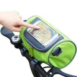 Wilderness Haven Fahrräder & Verkehr|Outdoor-Artikel-Mountainbike-Telefonhalterung - Transparente Aufbewahrungstasche