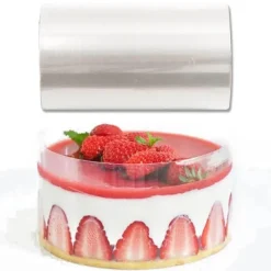 Tom Küche & Esszimmer-Mousse-Kuchenrandfolie – DIY-Dessert-Dekorationswerkzeug