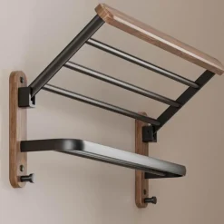 Aqua Essence Badezimmer-Multi-Bar Rack - Versatile Storage Solution for Home Gym