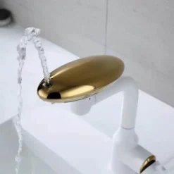 The Blissful Bath Badezimmer-Multifunctional Nordic Basin Faucet - Rotating Waterfall Design
