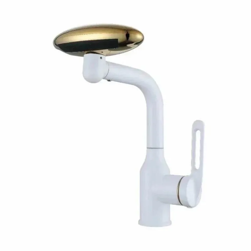 The Blissful Bath Badezimmer-Multifunctional Nordic Basin Faucet - Rotating Waterfall Design