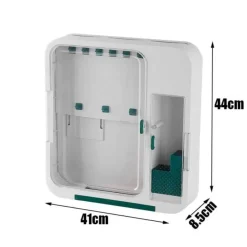 Space Savvy Küche & Esszimmer-Multifunktionale Besteck-Wandaufbewahrungsbox - Küchen-Organizer