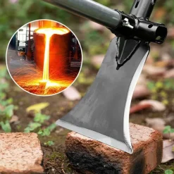 The Outdoor Vault Camping Im Freien|Outdoor & Garten-Multifunktionale Gartenschaufel – Werkzeug aus Kohlenstoffstahl