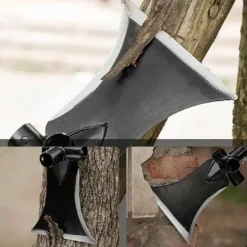 The Outdoor Vault Camping Im Freien|Outdoor & Garten-Multifunktionale Gartenschaufel – Werkzeug aus Kohlenstoffstahl