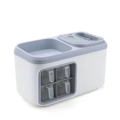 Space Savvy Küche & Esszimmer-Multifunktionaler Aufbewahrungs-Organizer für die Küche – Besteck- und Getreidehalter