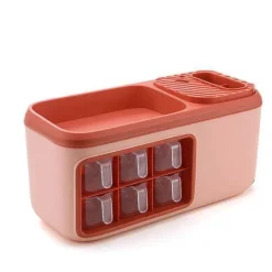 Space Savvy Küche & Esszimmer-Multifunktionaler Aufbewahrungs-Organizer für die Küche – Besteck- und Getreidehalter