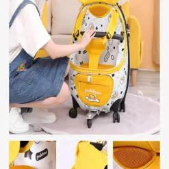 Kinder Wilderness Haven Kinderwagen & Zubehör|Outdoor-Artikel-Multifunktionaler Gepäckkinderwagen – Reisefreundliche Babytrage