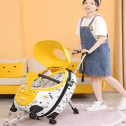 Kinder Wilderness Haven Kinderwagen & Zubehör|Outdoor-Artikel-Multifunktionaler Gepäckkinderwagen – Reisefreundliche Babytrage