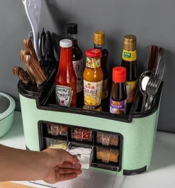 The Decor Haven Küche & Esszimmer-Multifunktionaler Küchen-Organizer – praktische Aufbewahrungslösung