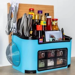 The Decor Haven Küche & Esszimmer-Multifunktionaler Küchen-Organizer – praktische Aufbewahrungslösung