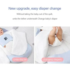 Kinder The Decor Haven Kinderwagen & Zubehör-Multifunktionaler Schlafsack - Bedtime Bear Design