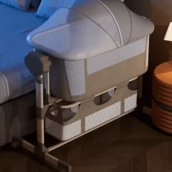 Kinder The Decor Haven Kinderwagen & Zubehör-Multifunktionales Babybett mit intelligenter Fernbedienung am Bett