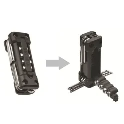 Roam Ready Fahrräder & Verkehr|Heimwerkzeuge-Multifunktionales Pocket Bike Tool – Kompaktes Reparaturset