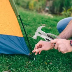 The Outdoor Vault Camping-Werkzeuge|Camping Im Freien-Multifunktions-Campinghammer-Werkzeug – tragbare 10-in-1-Outdoor-Ausrüstung