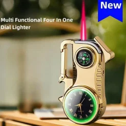 Trail Tech Camping-Werkzeuge|Outdoor-Artikel-Multifunktions-Schlüsselanhänger, Feuerzeug, Kompass, ultimatives Überlebenswerkzeug für den Außenbereich