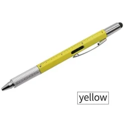 Roam Ready Heimwerkzeuge|Outdoor & Garten-Multifunktions-Schraubendreherstift - 6-in-1 mit Lineal