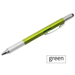 Roam Ready Heimwerkzeuge|Outdoor & Garten-Multifunktions-Schraubendreherstift - 6-in-1 mit Lineal