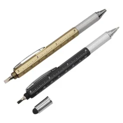 Roam Ready Heimwerkzeuge|Outdoor & Garten-Multifunktions-Schraubendreherstift - 6-in-1 mit Lineal