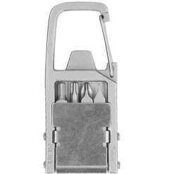 The Outdoor Vault Heimwerkzeuge|Outdoor & Garten-Multifunktionswerkzeug-Schlüsselanhänger – Tragbarer 12-in-1-Schraubendreher