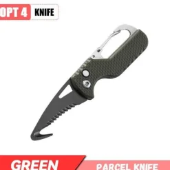 The Outdoor Vault Outdoor-Artikel|Heimwerkzeuge-Multitool-Schlüsselanhänger – Kompaktes Utility-Tool für Abenteurer