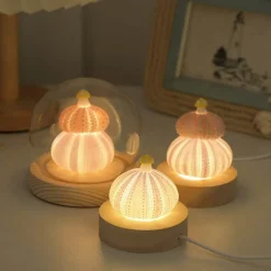 Bright Accents Beleuchtung-Muschelpilz-Nachtlampe – Ambientebeleuchtung für Zuhause