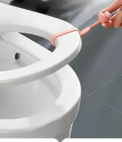 The Blissful Bath Badezimmer-Mushroom Toilet Seat Lifter - Flexible Potty Training Aid for Kids