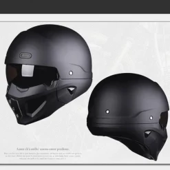 Decor Fahrräder & Verkehr-Mystic Rider Integralhelm – Abnehmbarer Motorradhelm