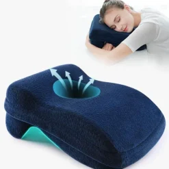 Plush Perch Bettzeug-Nackenstützkissen aus Memory-Schaum – ergonomische Kopfstütze für Komfort