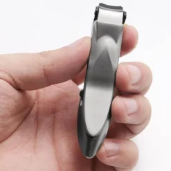 PureGlow Männerpflege|Frauenpflege-Nagelknipser aus Edelstahl mit Aufbewahrung – Nagelknipser-Organizer