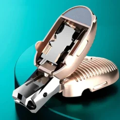 Cozy Living Frauenpflege|Körperpflege-Nagelknipser im Taschenformat als Schlüsselanhänger – einfaches Maniküre-Werkzeug