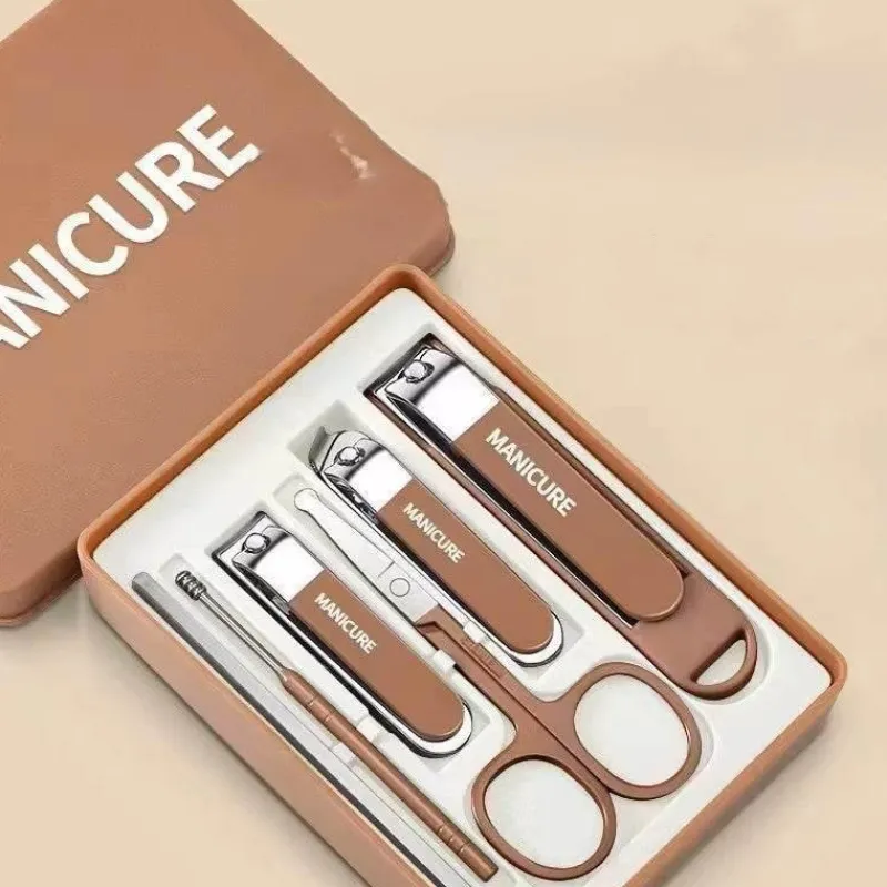 PureGlow Männerpflege|Frauenpflege-Nagelpflegeset aus Edelstahl – Professionelles Maniküre-Werkzeugset