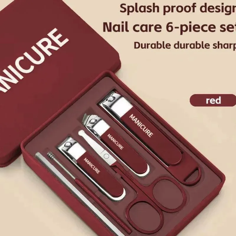 PureGlow Männerpflege|Frauenpflege-Nagelpflegeset aus Edelstahl – Professionelles Maniküre-Werkzeugset