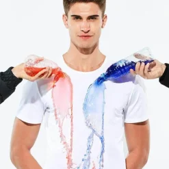 Herren Heritage Threads Herrenbekleidung-Nano Wasserdichtes Atmungsaktives T-Shirt - Leichtes Outdoor-Shirt