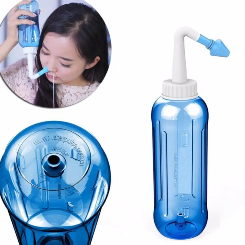 Decor Gesundheits- Und Entspannungstools-Nasenspülsystem – 500 ml Nasendusche für Erwachsene