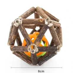 TailTrend Haustierspielzeug-Natürlicher Katzenminzball – Lustiges, gesundes Katzenspielzeug