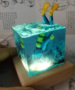 Comfort u0026 Style Beleuchtung-Nautical Scuba Diver Lamp - Unique Home Decor Light