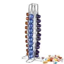 Tom Küche & Esszimmer-Nespresso-Kapselspender-Turm – Stilvoller Kaffeepad-Organizer für Zuhause und das Büro