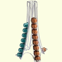 Tom Küche & Esszimmer-Nespresso-Kapselspender-Turm – Stilvoller Kaffeepad-Organizer für Zuhause und das Büro