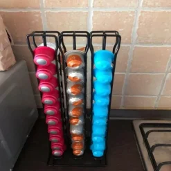 Tom Küche & Esszimmer-Nespresso-Pad-Halter – Stilvoller Organizer für 60 Kaffeekapseln