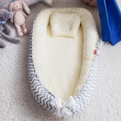 Kinder The Decor Haven Kinderwagen & Zubehör-Neugeborenen-Babyliege - Kuschelnest-Schlafbett