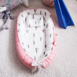 Kinder The Decor Haven Kinderwagen & Zubehör-Neugeborenen-Babyliege - Kuschelnest-Schlafbett