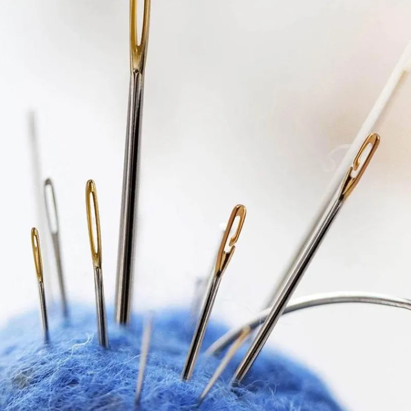 Cozy Living Heimwerkzeuge-Nähset aus Edelstahl – Nadelfreies Zubehör für einfaches Nähen