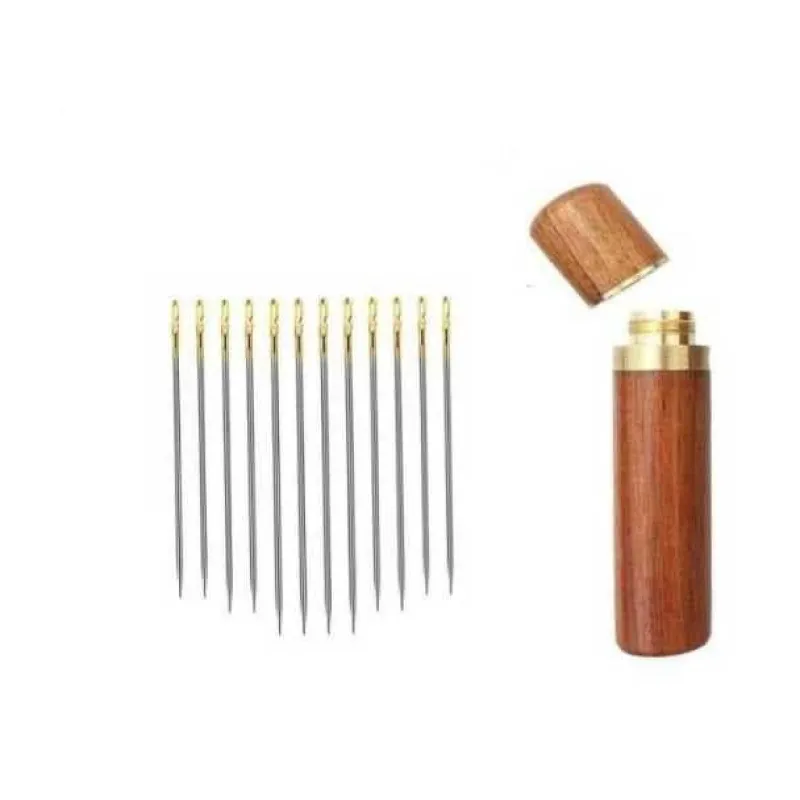 Cozy Living Heimwerkzeuge-Nähset aus Edelstahl – Nadelfreies Zubehör für einfaches Nähen