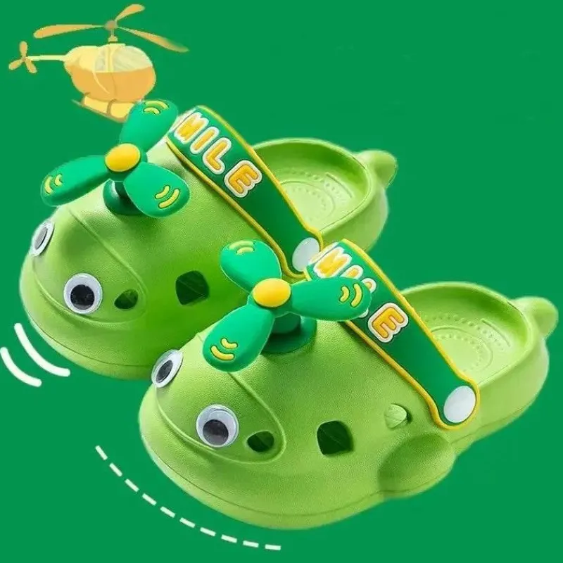 The Decor Haven Babykleidung|Babykleidung-Niedliche Hubschrauber-Hausschuhe für Kinder – weiche Plüsch-Hausschuhe