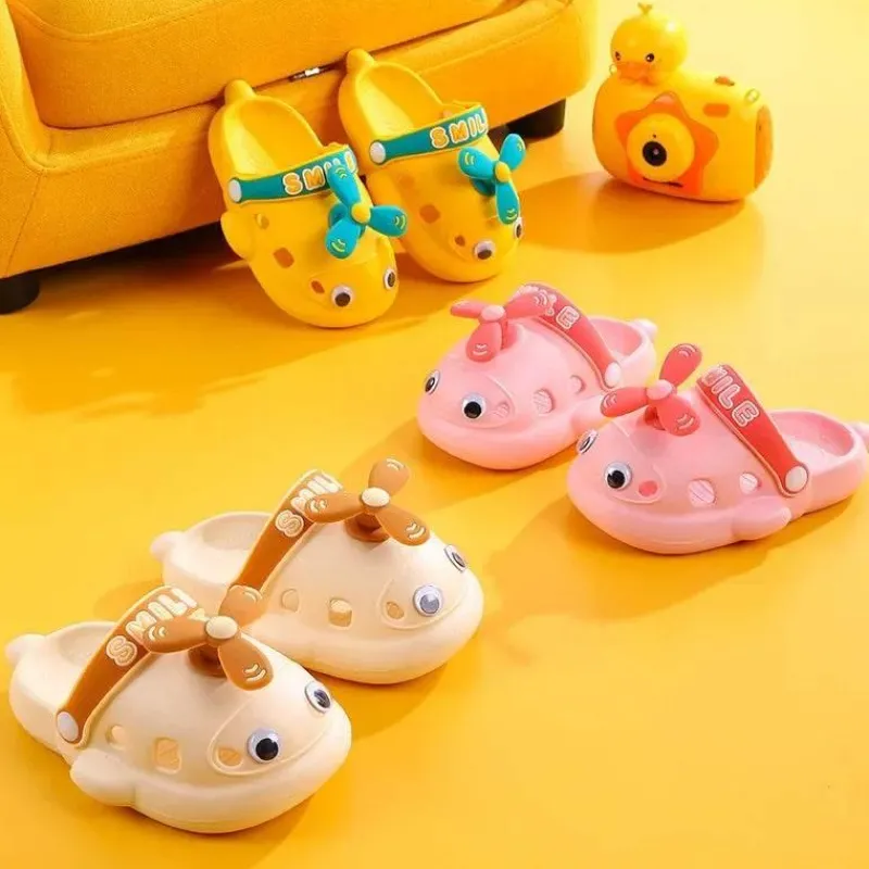 The Decor Haven Babykleidung|Babykleidung-Niedliche Hubschrauber-Hausschuhe für Kinder – weiche Plüsch-Hausschuhe